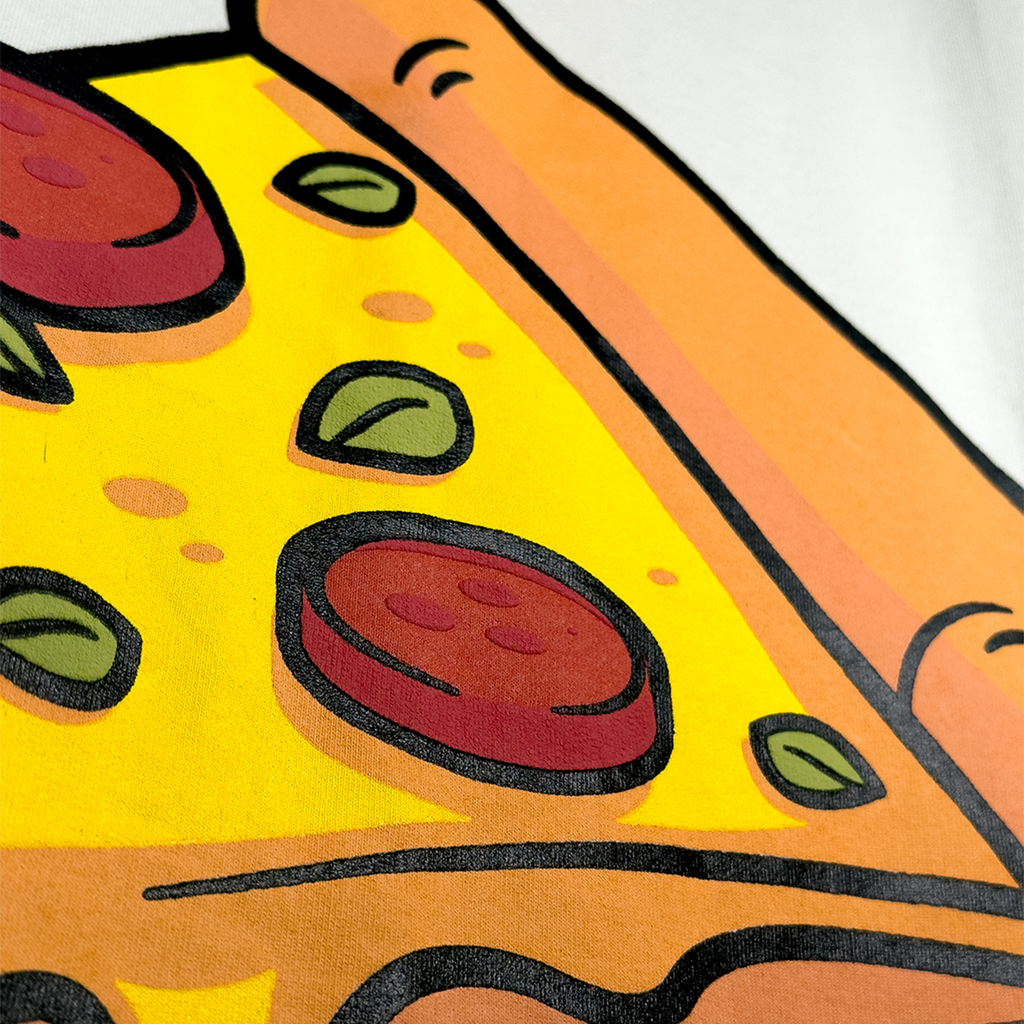 Ivory Pizza T-Shirt