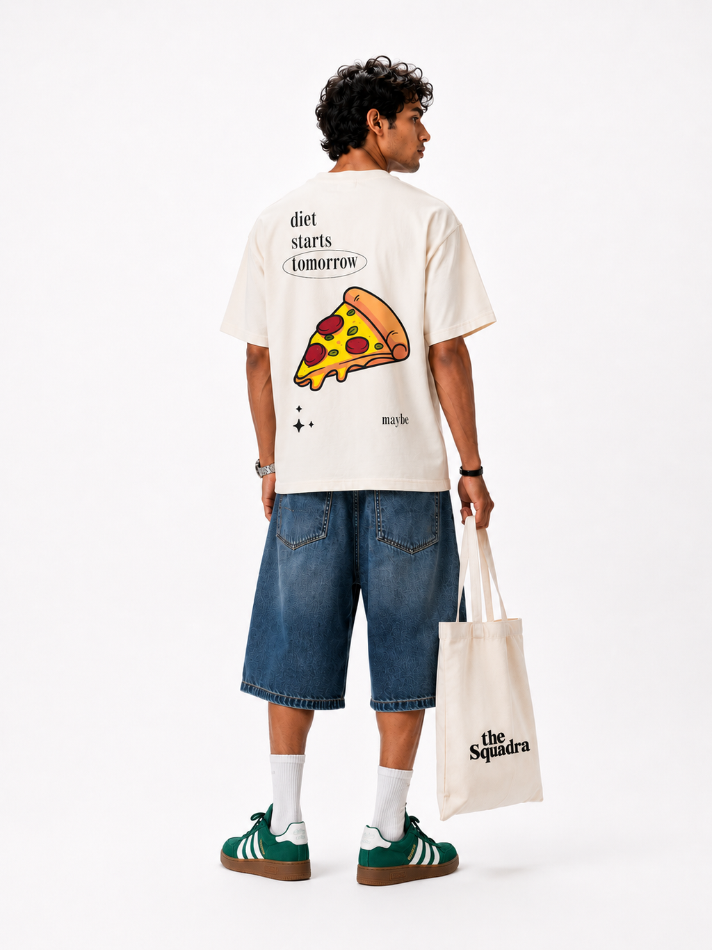 Ivory Pizza T-Shirt